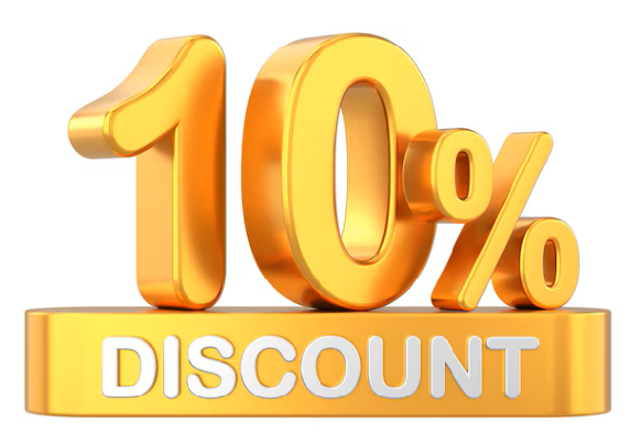 10% Discount Code image